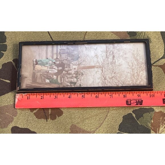 Antique Japanese Hand-Colored Large Fine Art Scroll Geisha, Cherry Blossoms - Picture 6 of 7